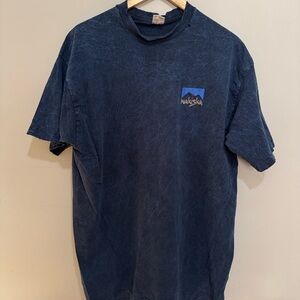 Fruit of the Loom Men's Dark Blue Graphic Tee